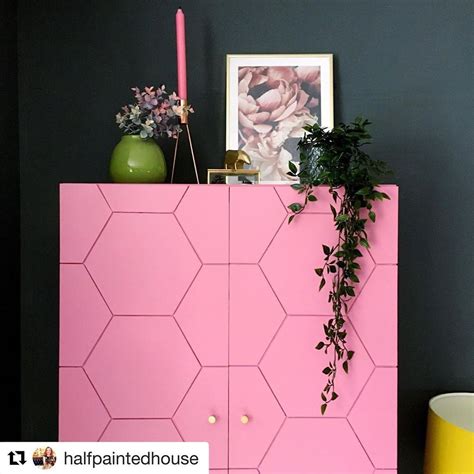 Jules Yap on Instagram: “Still can’t get over this pretty pink cabinet @halfpaintedhouse hacked ...