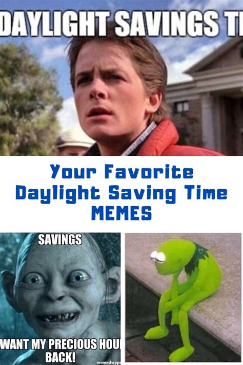 Collection of Funny DAYLIGHT SAVINGS TIME Memes 2023