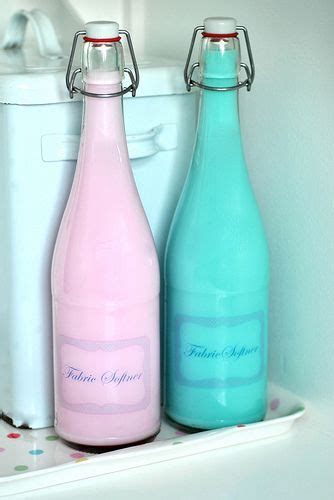 Fabric Softener bottles | Flickr - Photo Sharing! | Laundry room inspiration, Softener bottle ...