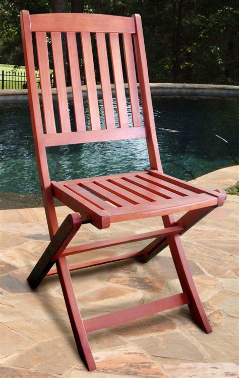 Folding Dining Side Chair Patio Rocking Chairs, Bistro Chairs, Outdoor ...