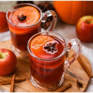 Spiced Apple Cherry Cider in a Slow Cooker