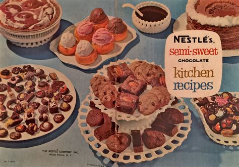 On Our Bookshelf: Nestle’s Semi-Sweet Chocolate Kitchen Recipes – Candy ...