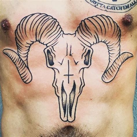 My ram skull done by Keirn @ Queen Street Tattoo HI | Street tattoo, Beginner tattoos, Cool tattoos