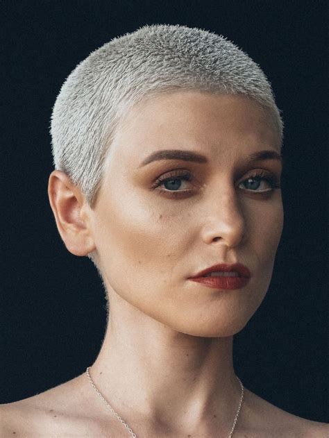 Pin on Short Hair | Buzzed hair, Really short hair, Super short hair