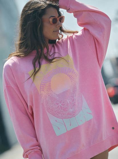 Womens Lineup Oversized Sweatshirt | Roxy