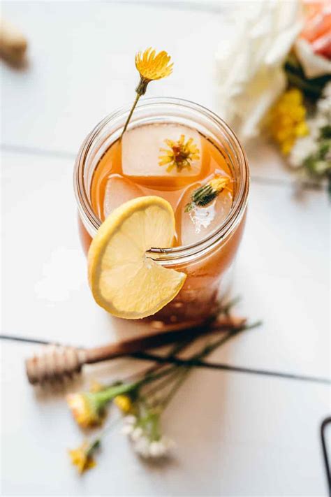 Refreshing Dandelion Iced Tea Recipe - Frolic & Fare