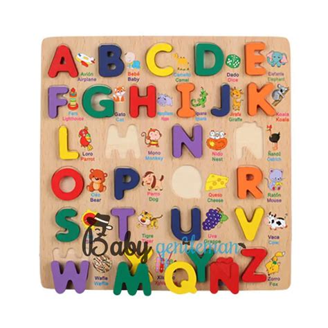 2019 New Sale Educational Word Puzzle Games Wooden Alphabet Puzzle Toys For Babies Z14112b - Buy ...