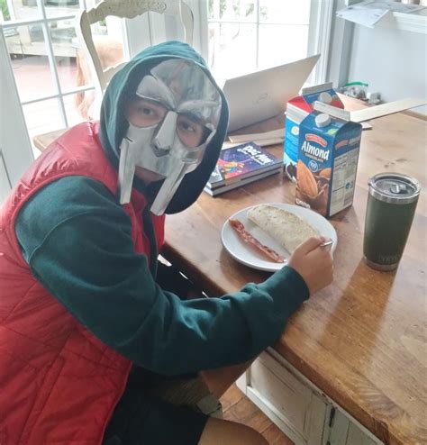 Hastily done cosplay : r/mfdoom