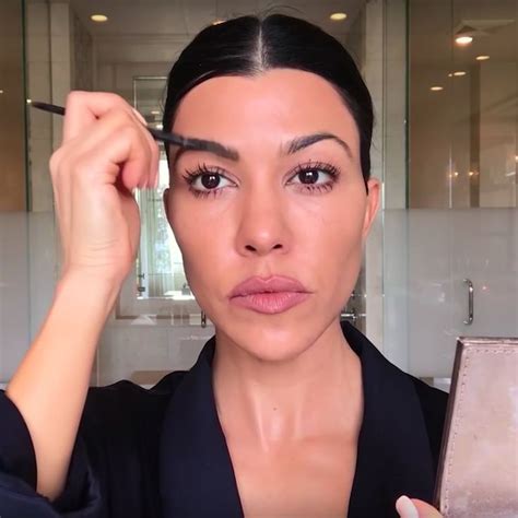 Kourtney Kardashian Is Fully Aware Her Makeup Routine Is Nothing Like ...