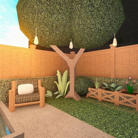 Backyard Ideas Bloxburg