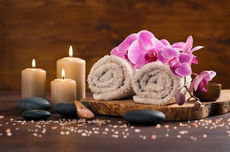 Spa treatment with Candles, Spa, Candles, Orchids, Towels, HD wallpaper ...