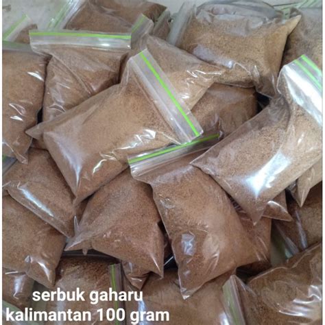 Jual Serbuk Kayu Gaharu Asli Kalimantan Super Murni | Shopee Indonesia