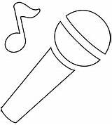 Microphone coloring Page  Free Printable Coloring Pages sketch template