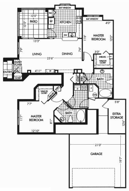 Red Canyon | Castlewood Canyon Floorplan | This floor plan features ...