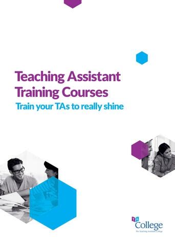 Teaching Assistant Training Courses by The Teaching Assistant College ...