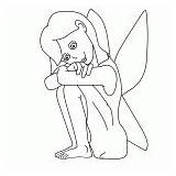 Fairies Online coloring For Kids With Tools sketch template
