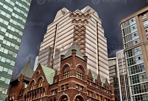 Buildings Old and New Toronto 5435662 Stock Photo at Vecteezy