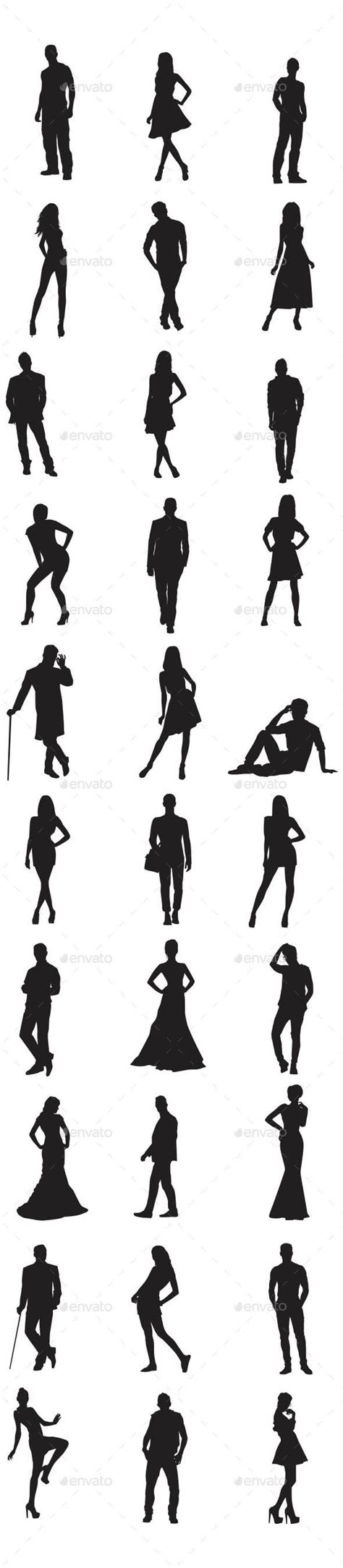 188 best images about People stencils on Pinterest | Best Silhouette portrait, Ballet and ...