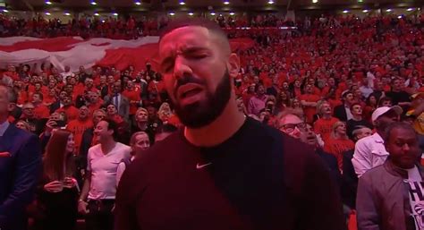 Drake Steals The Show At The NBA Finals, Belts Out 'O, Canada ...