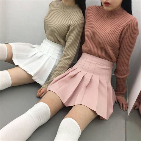 SS Korean JK Skirt Fashion A-Line Pleated Tennis Skirts Wsk004 Shopee ...