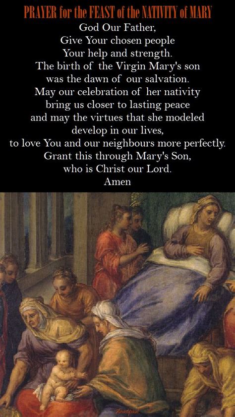 Our Morning Offering – 8 September – The Feast of the Nativity of the ...