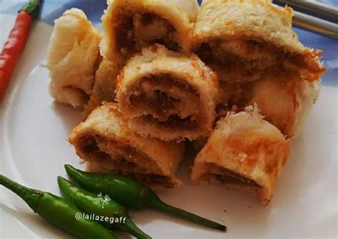 Resep Sandwich gulung abon tuna oleh Lailazegaff - Cookpad