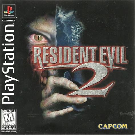 Resident Evil 2 (1998) PlayStation box cover art - MobyGames