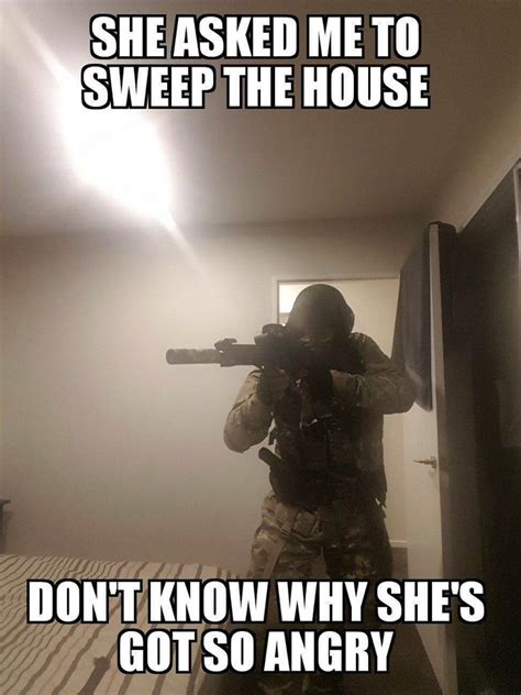 She Asked Me To Sweep The House? | A Military Photos & Video Website