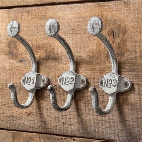 Numbered Wall Hooks Rustic Vintage Style Coat Hook Wardrobe | Etsy Vintage Farmhouse Style ...