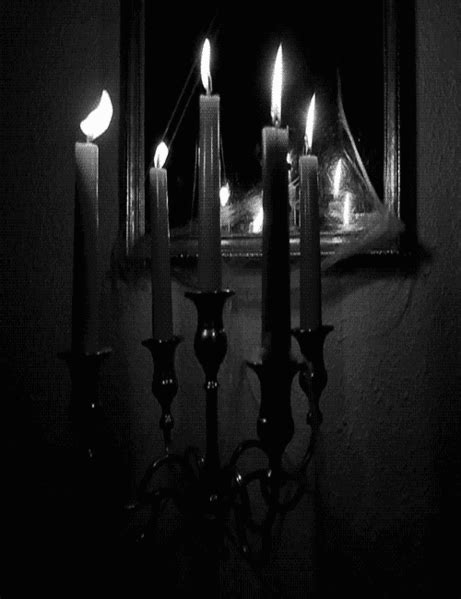 black. | Candles, Candle gif, Photo candles
