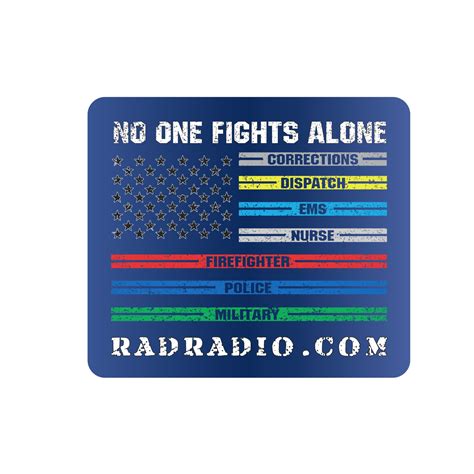 First Responders Flag Sticker – The RAD Super Store