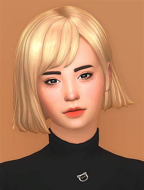 33 Stunning Sims 4 Short Hair Cc Maxis Match New | Images and Photos finder