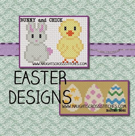 Naughts & Cross stitches: Easter Cross Stitch Patterns - New Pattern