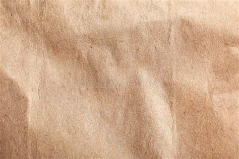 Brown Paper Bag Texture As Background Stock Image - Image of aged, crumpled: 137853691