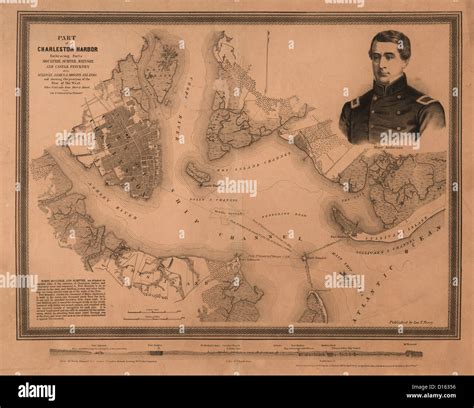 Attack On Fort Sumter Map
