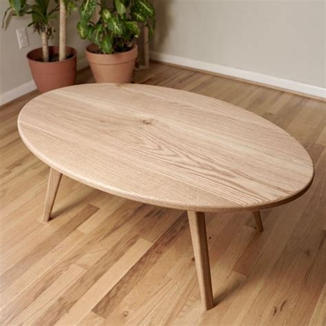 Oval Scandinavian Coffee Table - Etsy | Coffee table, Scandinavian coffee table, Oval wood ...