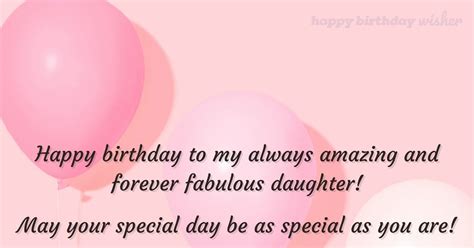 Birthday wishes for my fabulous daughter - Happy Birthday Wisher