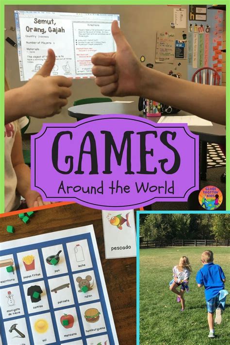 Games Around the World | Around the world games, Geography games for ...