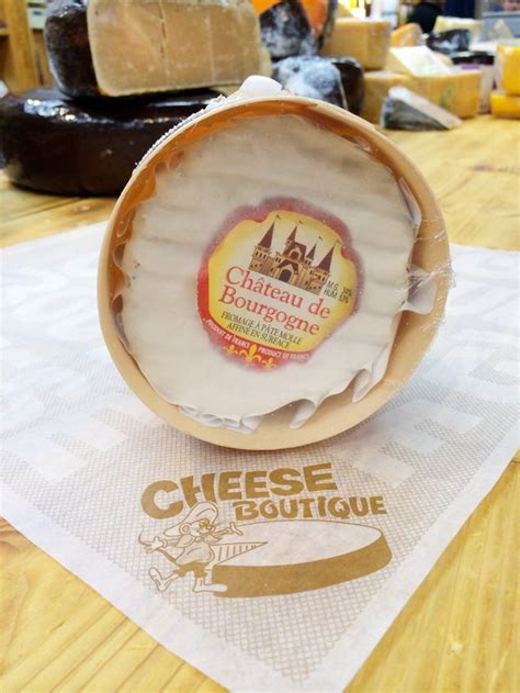 Chateau de Bourgogne cheese Toronto. A beautiful, voluptuous triple cream cheese, made in ...