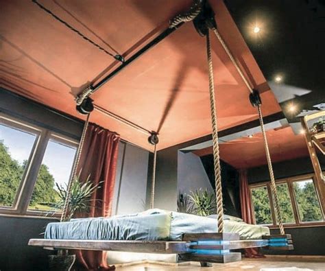 Innovative and Elegant Hanging Bed Design Ideas