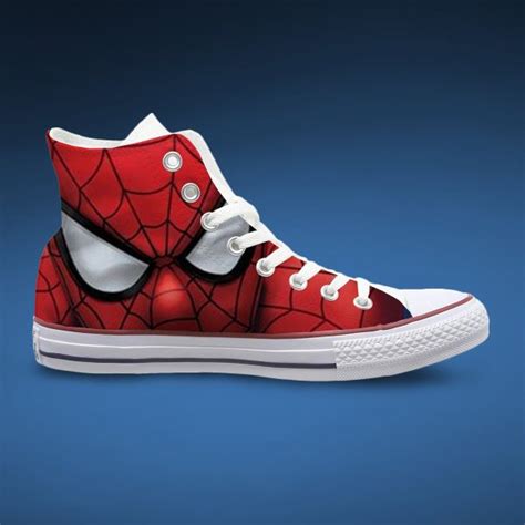 Converse Chuck Taylor Custom shoes “Spiderman” – LimitedEditionLab.com