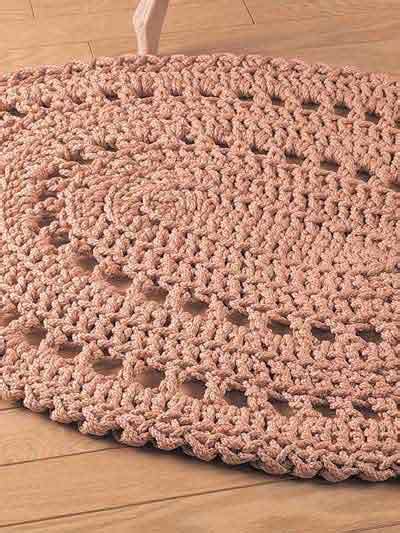 Oval Rug Crochet Pattern