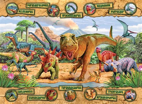 Dinosaurs Puzzle 100 Pc - Grand Rabbits Toys in Boulder, Colorado