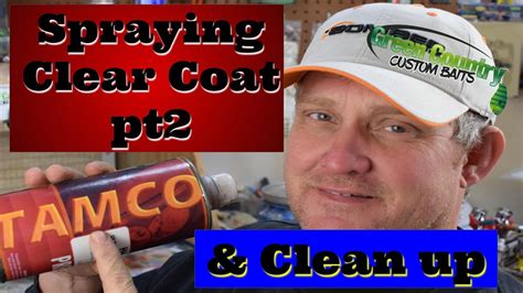 Painting Crankbaits-- Tamco clear coat spray and clean up - YouTube