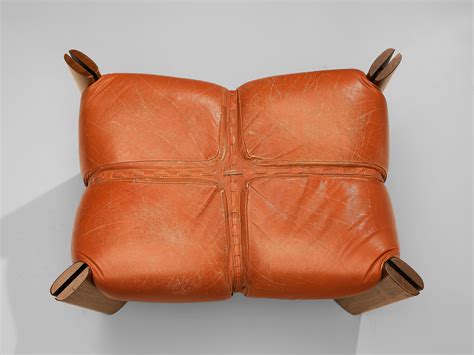 Percival Lafer Lounge Chair with Ottoman in Red Brown Leather For Sale at 1stDibs | percival ...