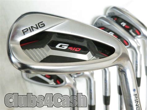 Ping G410 Irons Black Dot NS PRO Modus3 Tour 105 Regular Flex 5-P+U 3/4" TALL | Golf Clubs