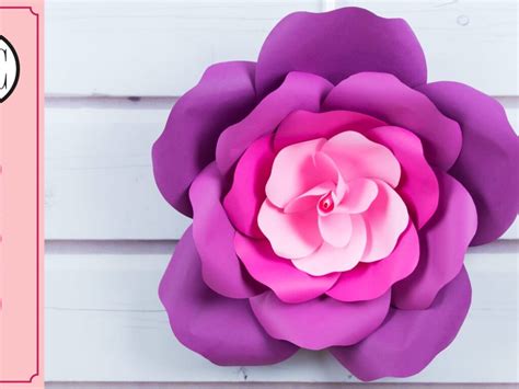 Learn To Make Giant Paper Roses In 5 Easy Steps And Get A Free Template - Fillable Form 2023