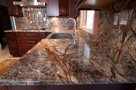 Brown Marble Countertops: Tips and Design Ideas