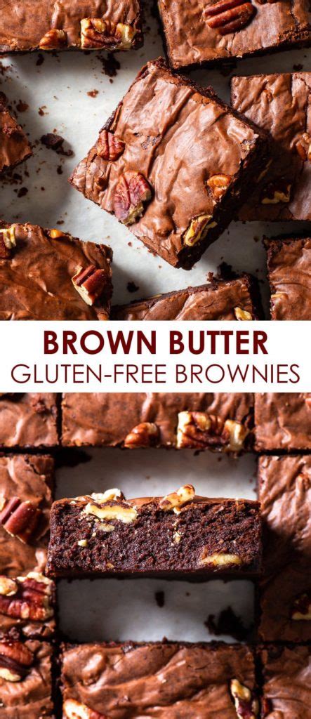 Gluten Free Brown Butter Brownies - The Loopy Whisk