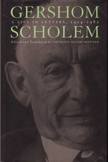 Gershom Scholem, A life in letters, 1914.-1982.